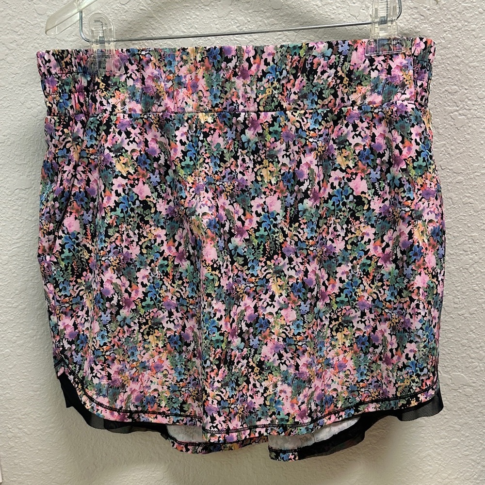 RBX Floral Multicolor Athletic Skort
